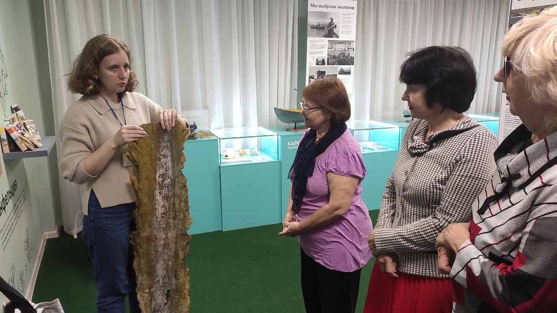 Экскурсия в музей Архангельского водорослевого комбината
